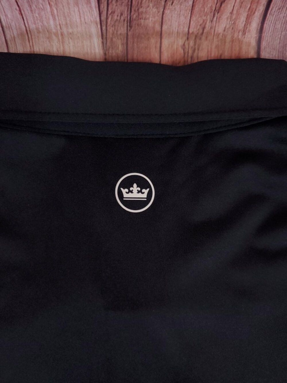 Peter Millar Summer Comfort Mens XL SS Golf Polo Shirt Black Performance - Picture 7 of 14